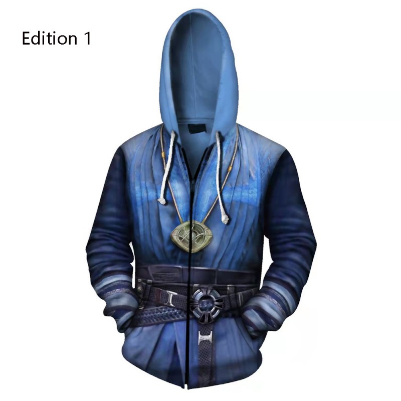 Doctor Strange in the Multiverse of Madness Cosplay Hoodie 3D Sweatshirts
