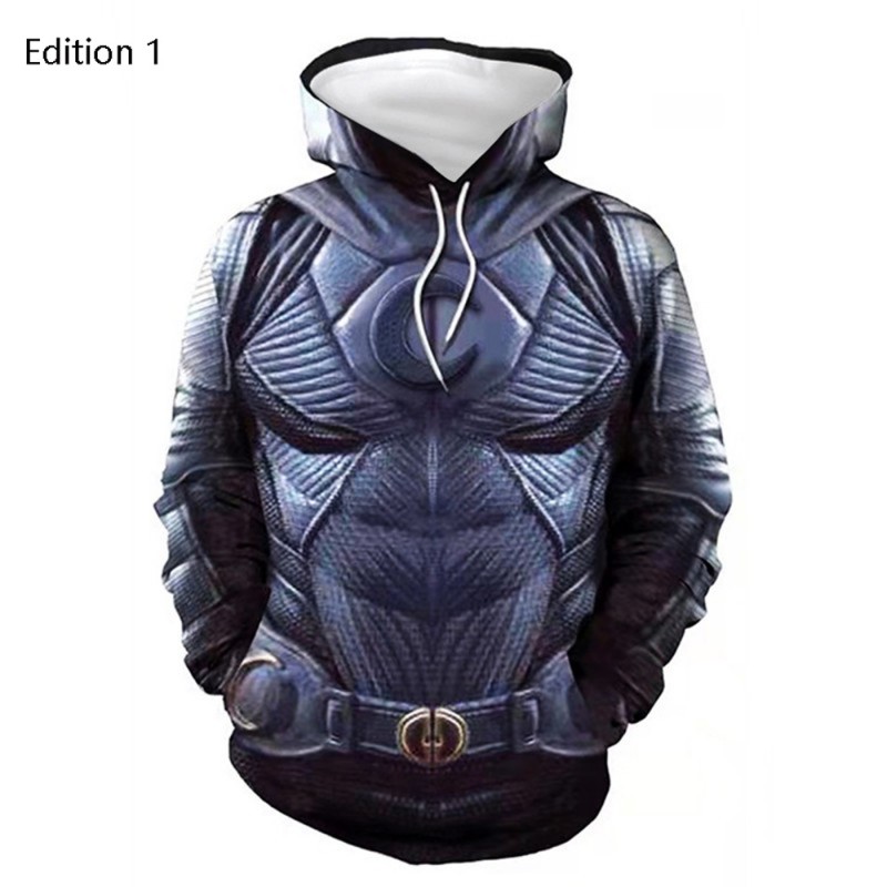 Moon Knight 3D Hoodies Halloween Cosplay Fashion Sweatshirts