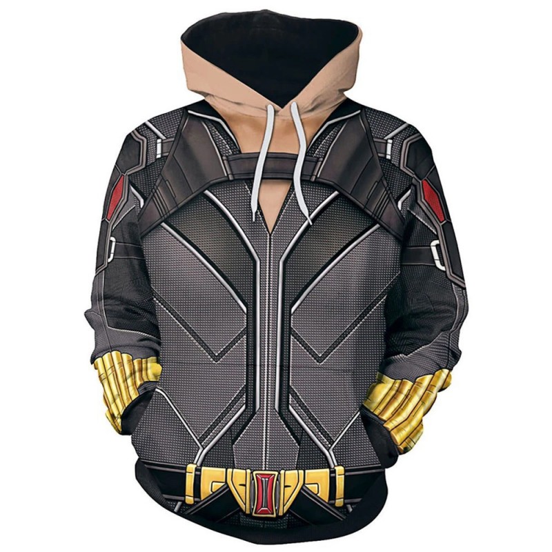 Black Widow Natasha Romanoff Halloween Sweatshirts Unisex 3D Printed Hoodie