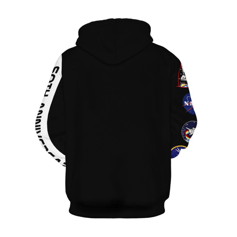 Nasa Astronaut Suit 3D Print Apaceship Long Sleeve Hoodie