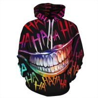 Venom Pattern Long Sleeeve Hoodie