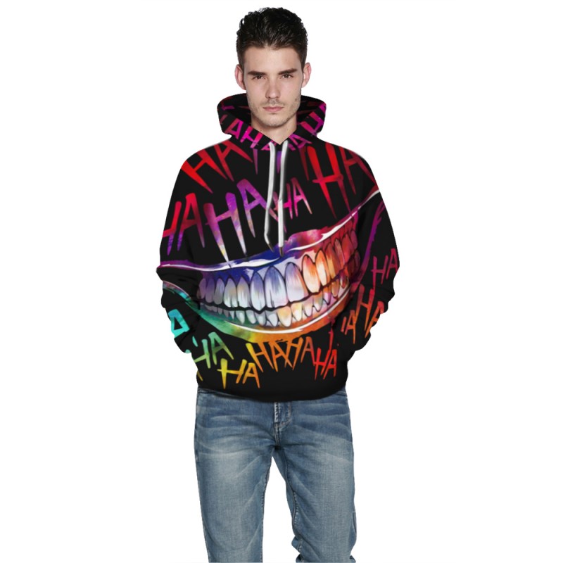 Venom Pattern Long Sleeeve Hoodie