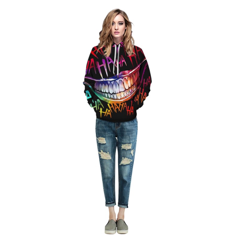 Venom Pattern Long Sleeeve Hoodie