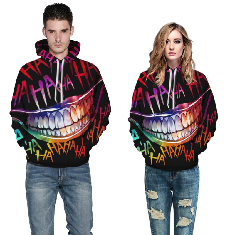Venom Pattern Long Sleeeve Hoodie