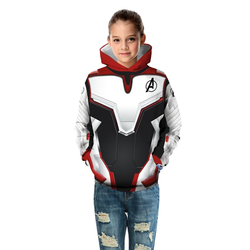 Kids The Avengers Pattern Fashion Hoodie