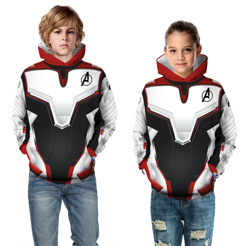 Kids The Avengers Pattern Fashion Hoodie