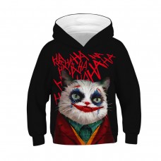 Kids Halloween Daily Going Out Clown Fashion Hoodie