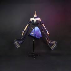 Genshin Impact Keqing Opulent Splendor Cosplay Costumes