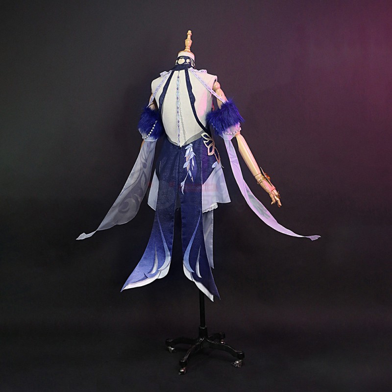 Genshin Impact Ningguang Orchid's Evening Gown Cosplay Costumes
