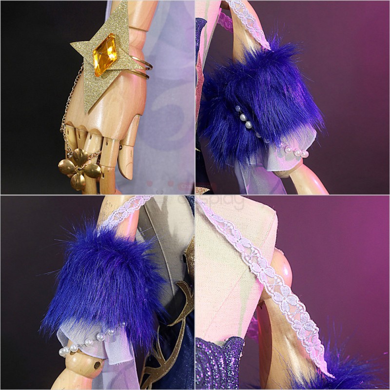 Genshin Impact Ningguang Orchid's Evening Gown Cosplay Costumes