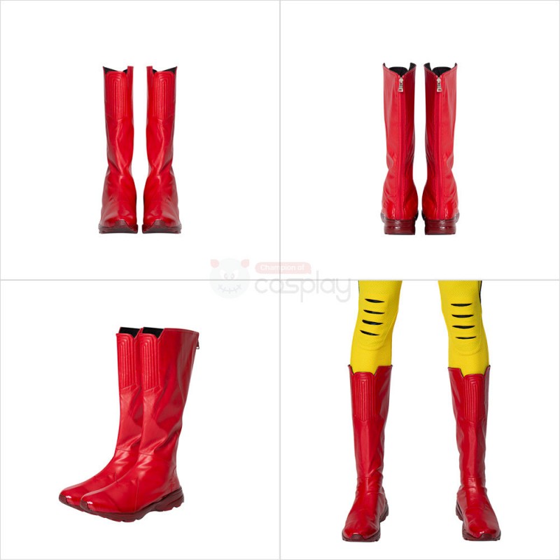 Eobard Thawne Yellow Costume Barry Allen Cosplay Suit