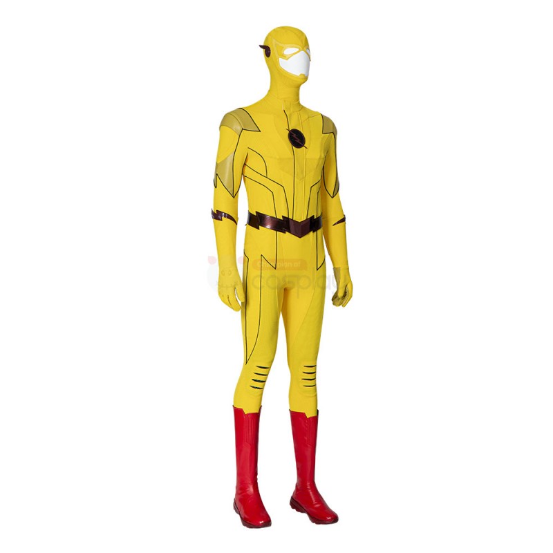 Eobard Thawne Yellow Costume Barry Allen Cosplay Suit