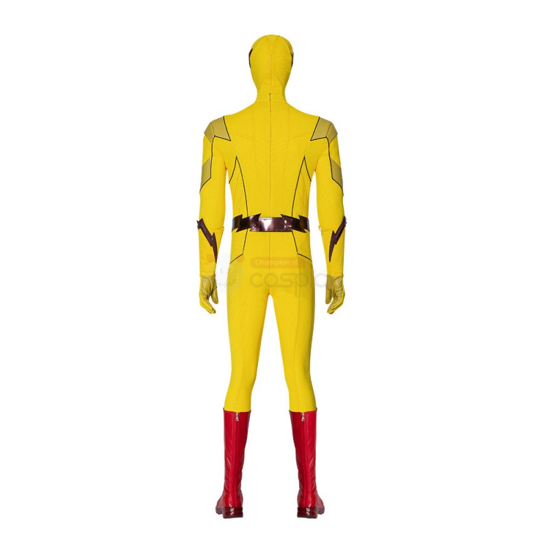 Eobard Thawne Yellow Costume Barry Allen Cosplay Suit