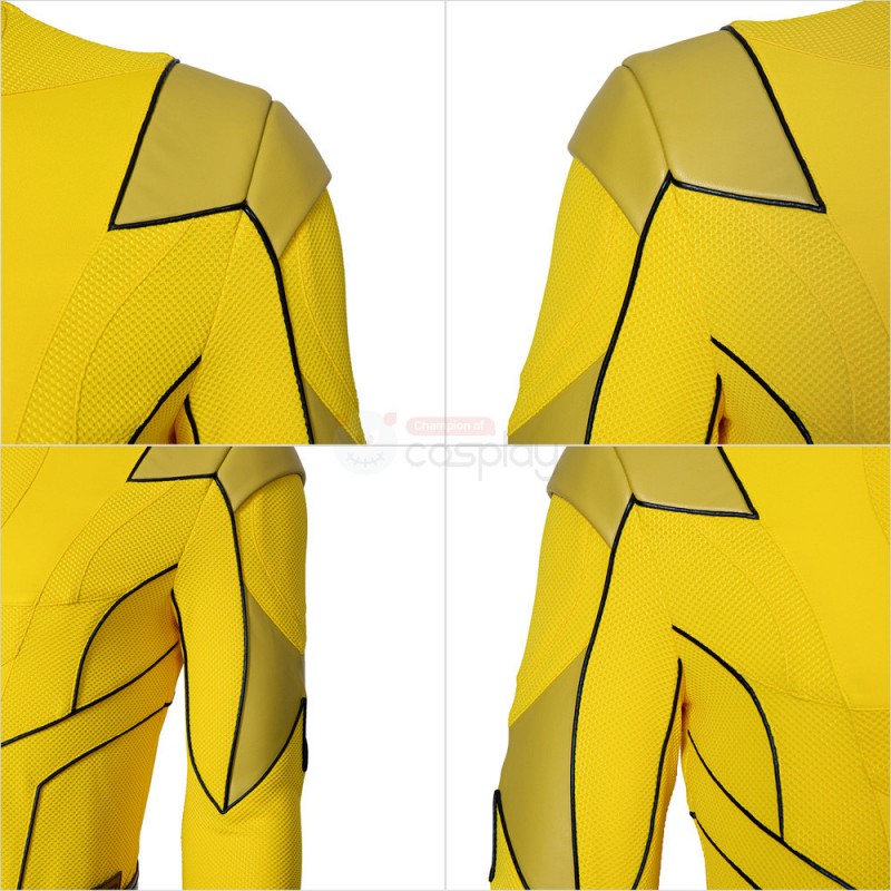 Eobard Thawne Yellow Costume Barry Allen Cosplay Suit