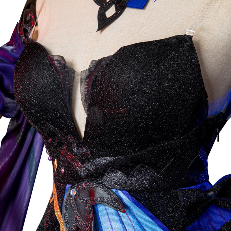 Genshin Keqing Opulent Splendor Costume Genshin Impact Cosplay Suits