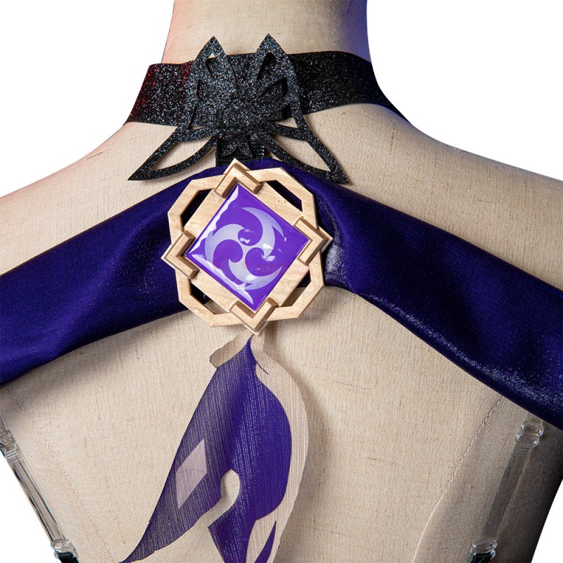 Genshin Keqing Opulent Splendor Costume Genshin Impact Cosplay Suits