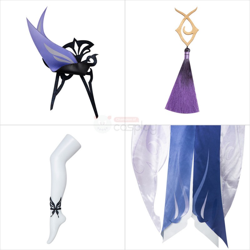 Ningguang Costume Genshin Impact Cosplay Suits