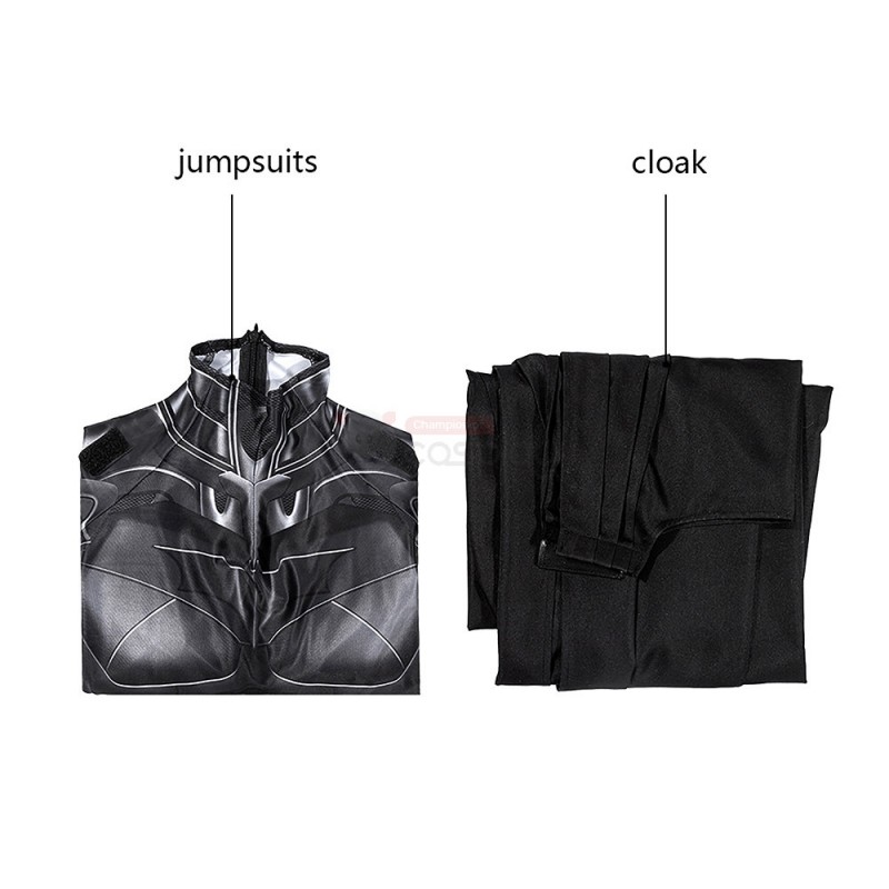 Children Champion Cosplay Costume 3D Bruce Jumpsuit