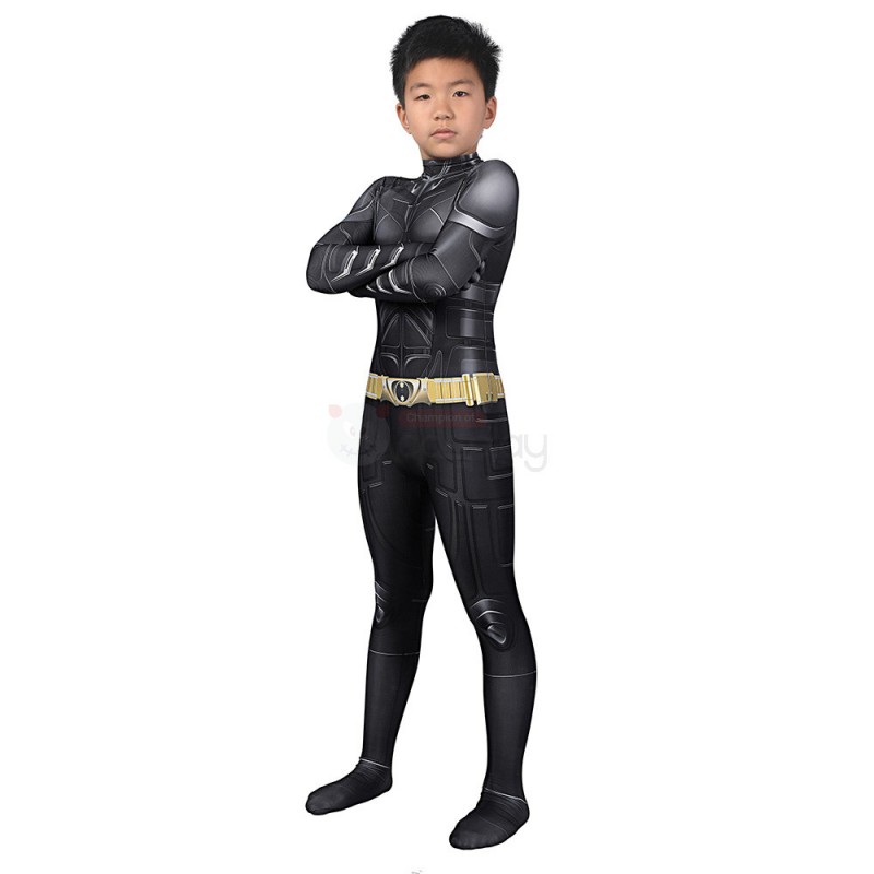 Children Champion Cosplay Costume 3D Bruce Jumpsuit