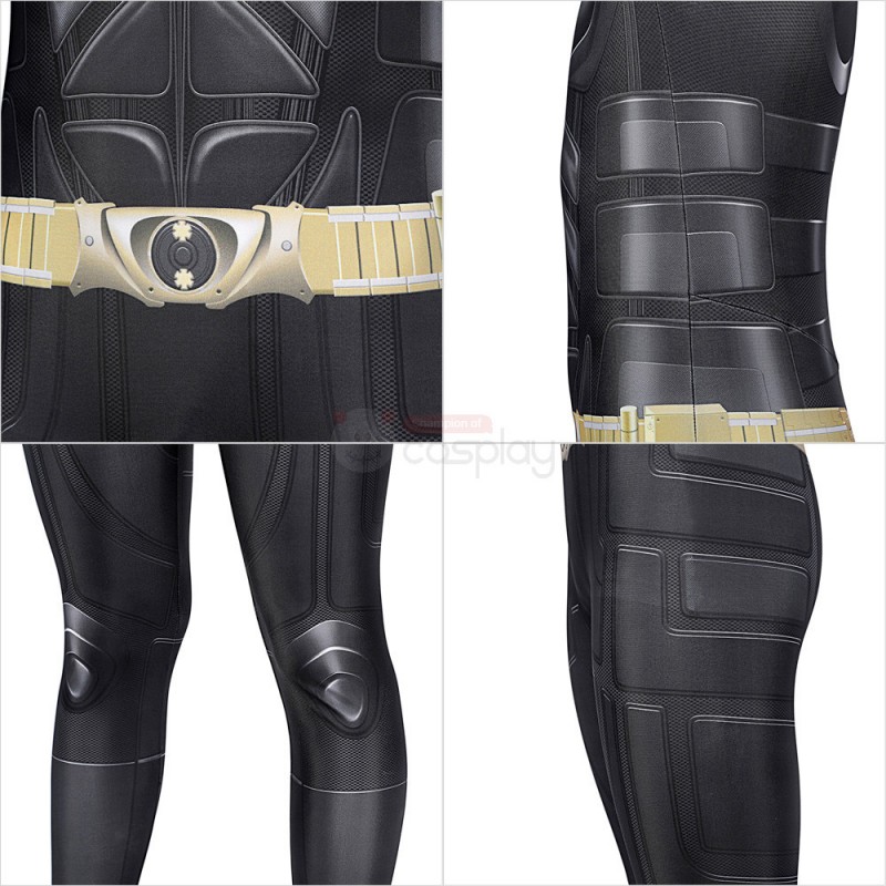 Children Champion Cosplay Costume 3D Bruce Jumpsuit
