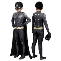 Children Champion Cosplay Costume 3D Bruce Jumpsuit