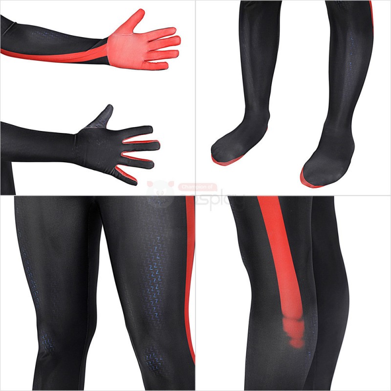 Kids Spider-Man: Across the Spider-Verse Cosplay Suit Miles Morales Costume
