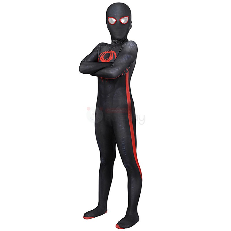 Kids Spider-Man: Across the Spider-Verse Cosplay Suit Miles Morales Costume