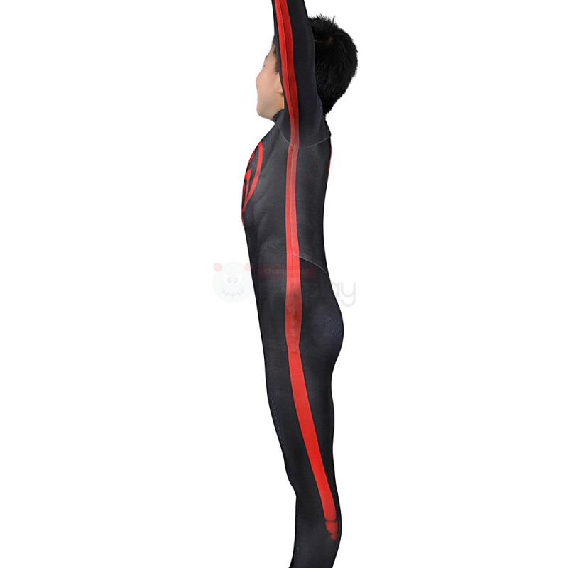 Kids Spider-Man: Across the Spider-Verse Cosplay Suit Miles Morales Costume