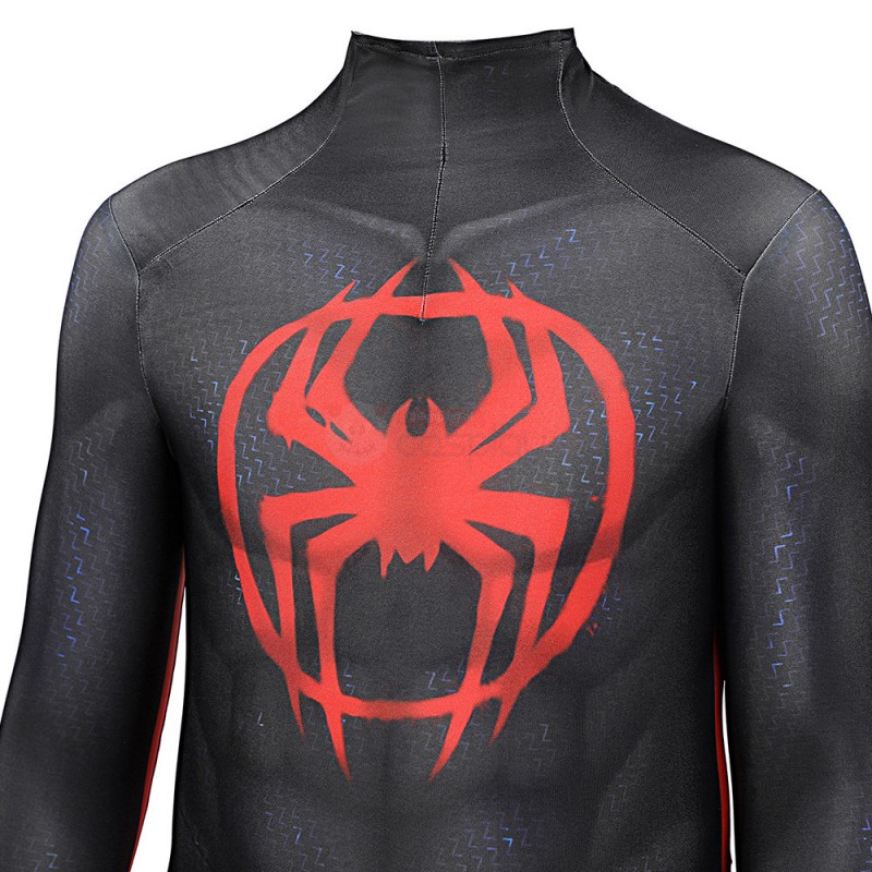 Kids Spider-Man: Across the Spider-Verse Cosplay Suit Miles Morales Costume