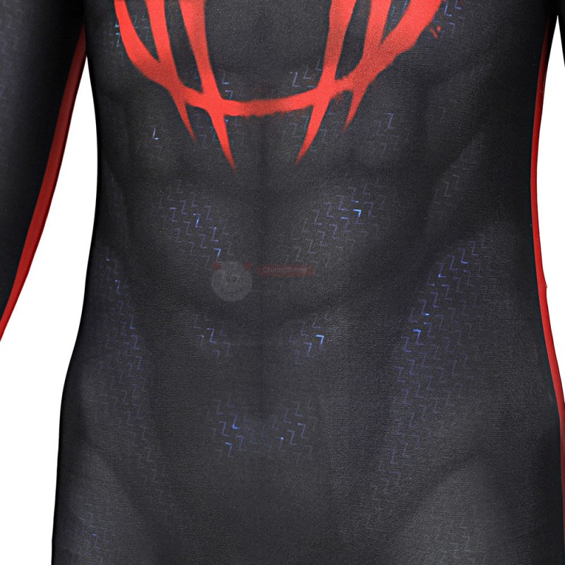 Kids Spider-Man: Across the Spider-Verse Cosplay Suit Miles Morales Costume