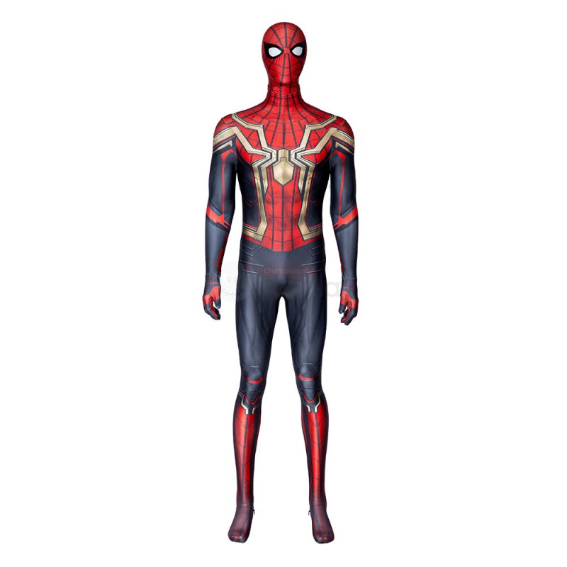 Spider-Man 3 No Way Home Peter Parker Cosplay Costumes No Feet Pad Upgraded Version