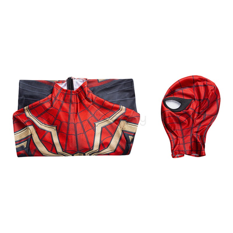 Spider-Man 3 No Way Home Peter Parker Cosplay Costumes No Feet Pad Upgraded Version