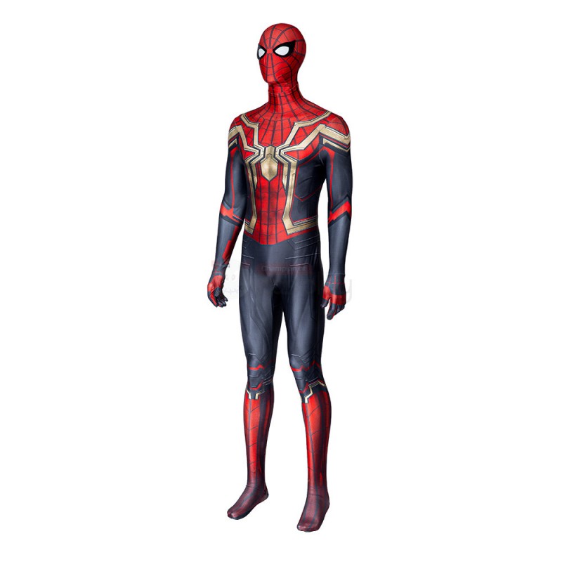 Spider-Man 3 No Way Home Peter Parker Cosplay Costumes No Feet Pad Upgraded Version