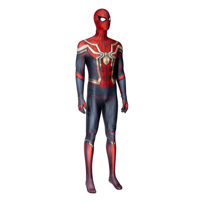 Spider-Man 3 No Way Home Peter Parker Cosplay Costumes No Feet Pad Upgraded Version