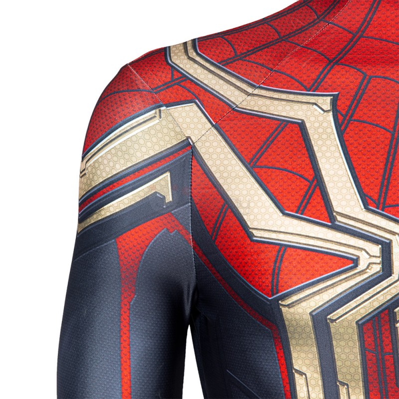 Spider-Man 3 No Way Home Peter Parker Cosplay Costumes No Feet Pad Upgraded Version