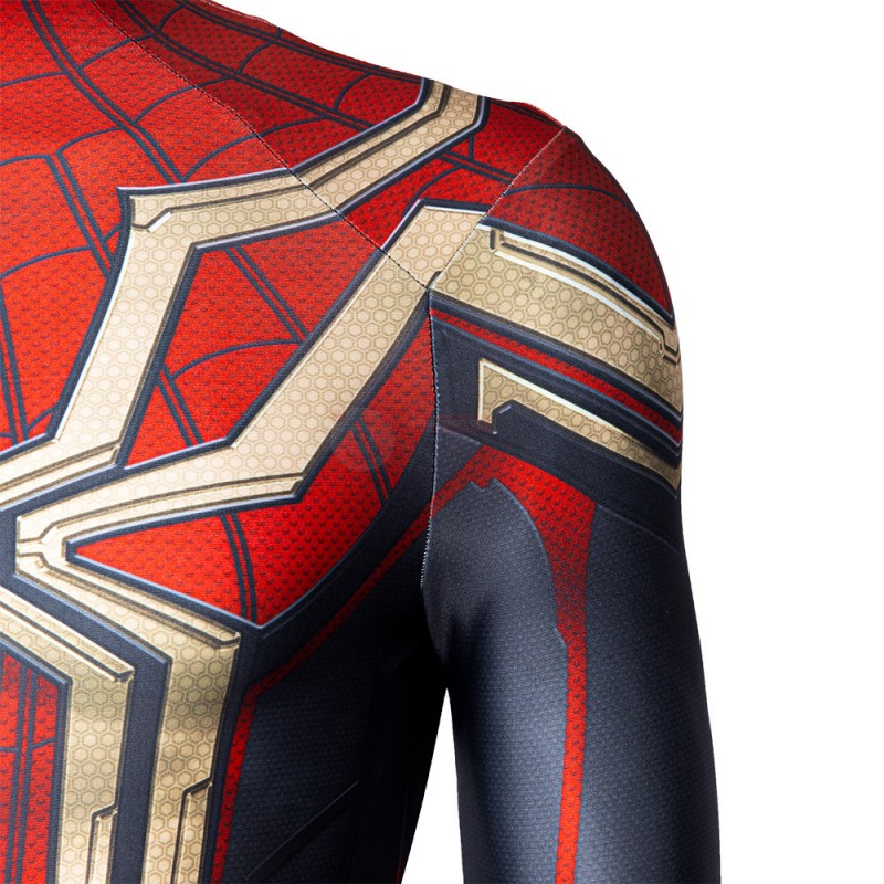 Spider-Man 3 No Way Home Peter Parker Cosplay Costumes No Feet Pad Upgraded Version
