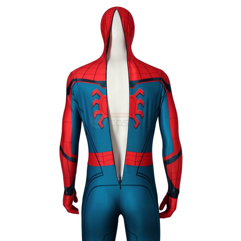 Spiderman Homecoming Costume Captain America Civil War Spider Man Far From Home Cosplay Suit