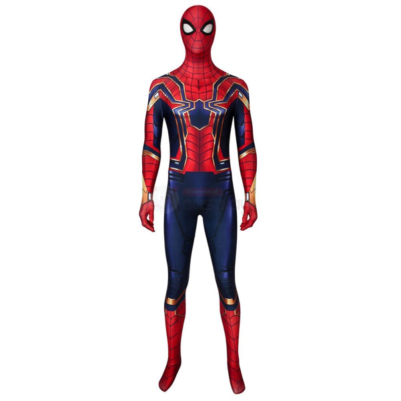 Spider-Man Far From Home Cospaly Costumes Iron Spider Suits