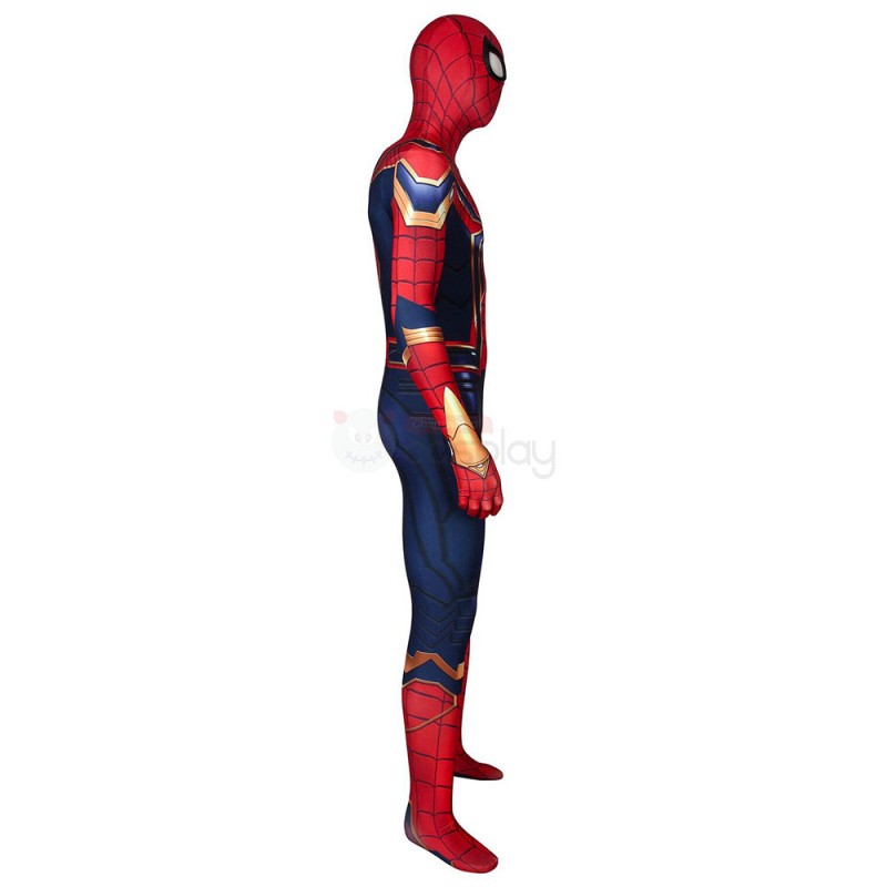 Spider-Man Far From Home Cospaly Costumes Iron Spider Suits