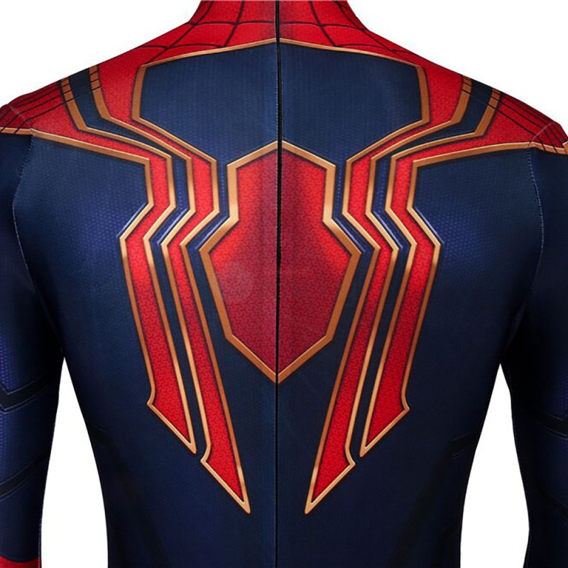 Spider-Man Far From Home Cospaly Costumes Iron Spider Suits