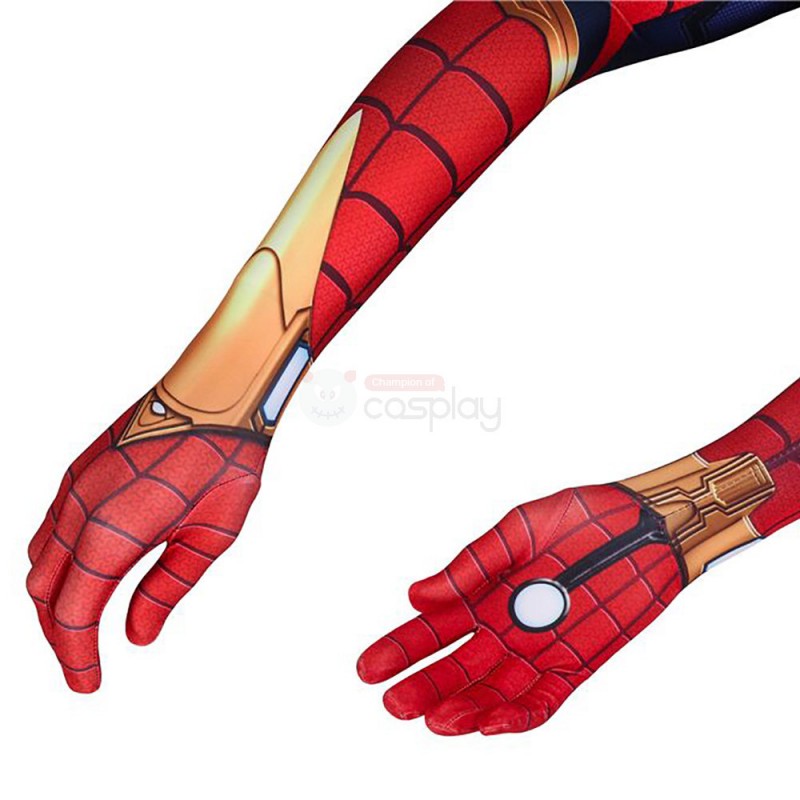 Spider-Man Far From Home Cospaly Costumes Iron Spider Suits