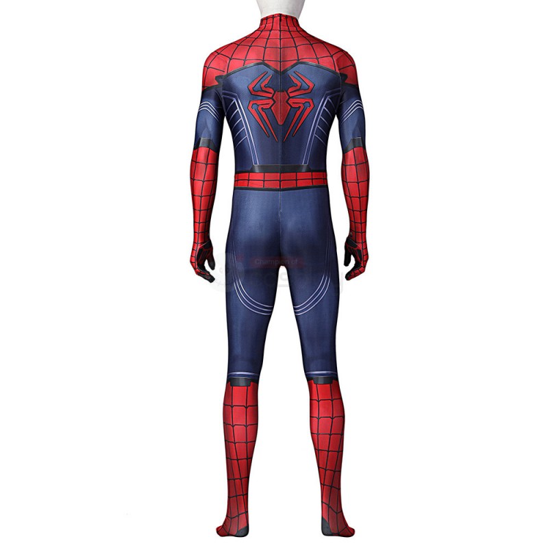 Spiderman Peter Parker Suit Avengers Spider-Man Cosplay Costume