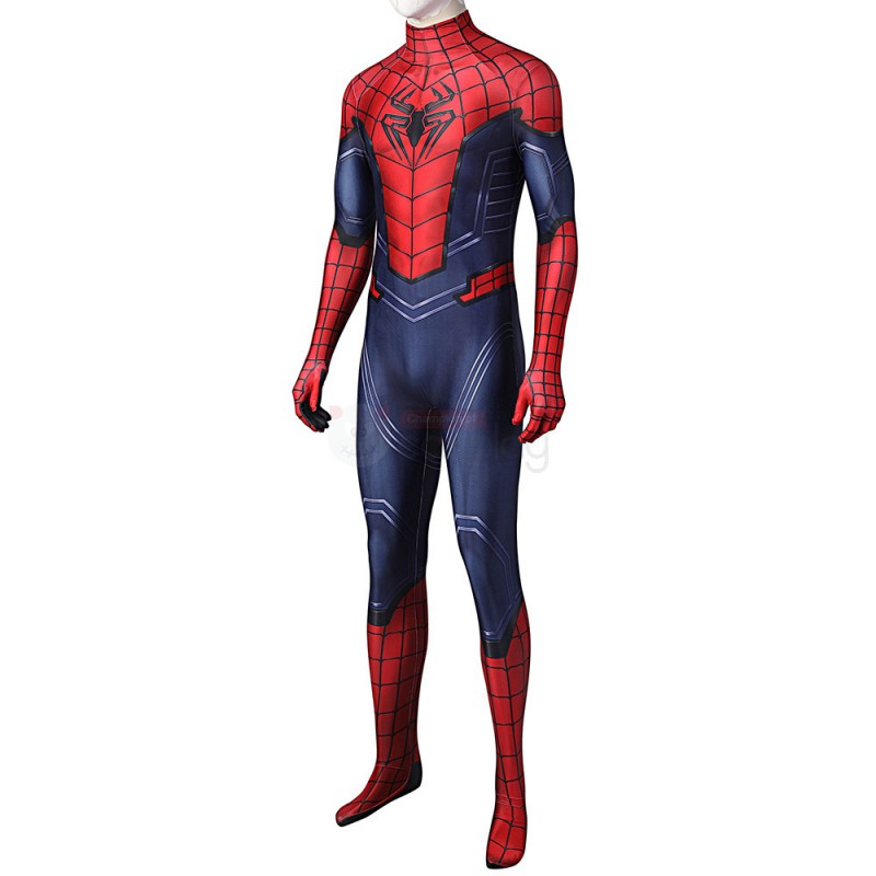 Spiderman Peter Parker Suit Avengers Spider-Man Cosplay Costume