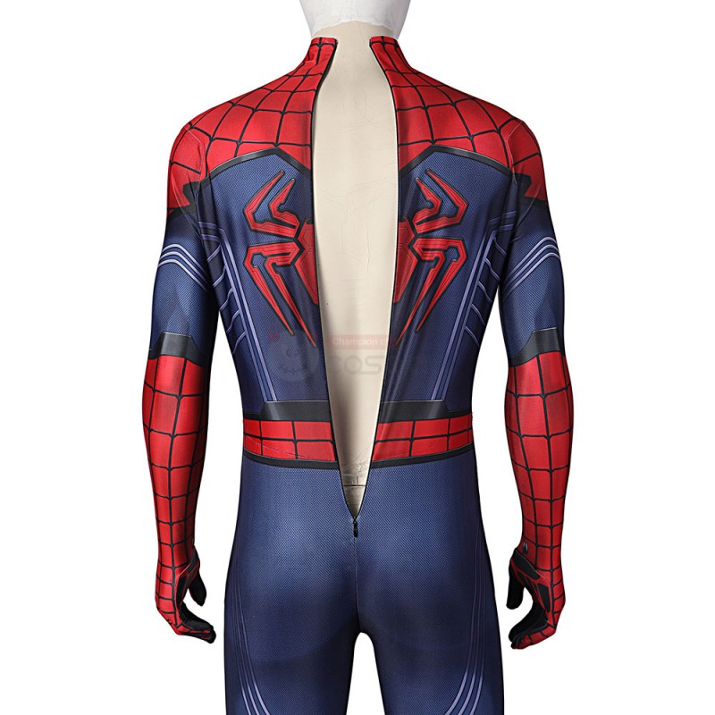Spiderman Peter Parker Suit Avengers Spider-Man Cosplay Costume