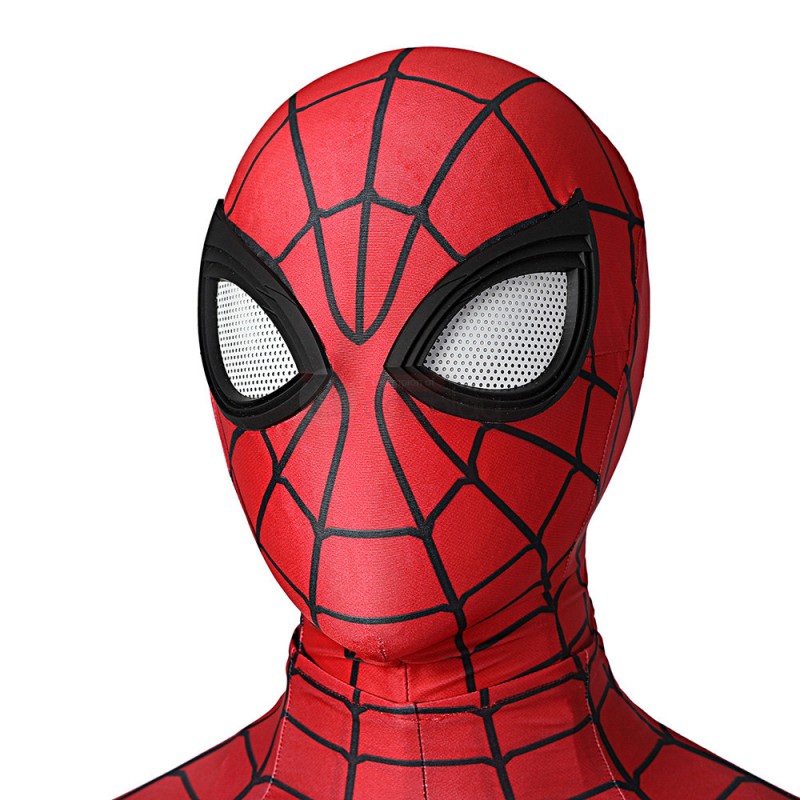 Spiderman Peter Parker Suit Avengers Spider-Man Cosplay Costume