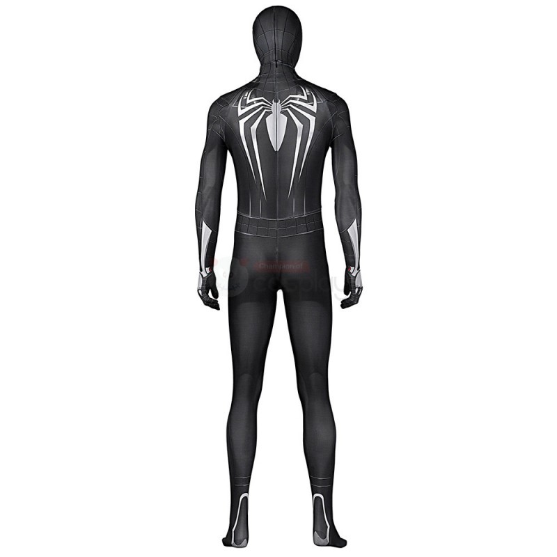 Spiderman Miles Morales Suit Spider Man Venom Black Cosplay Costume