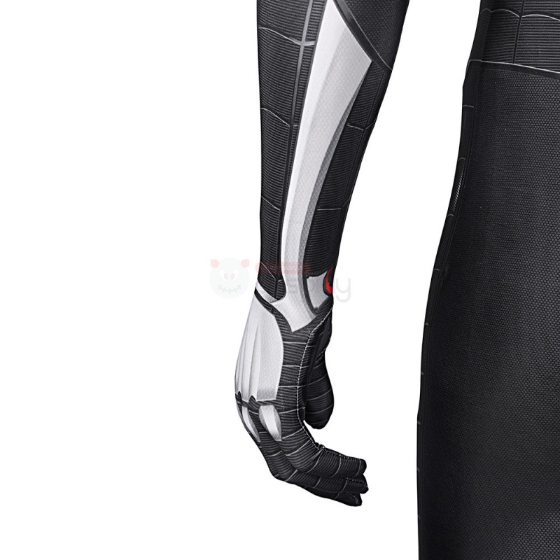 Spiderman Miles Morales Suit Spider Man Venom Black Cosplay Costume
