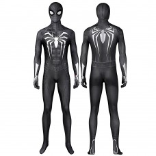 Spiderman Miles Morales Suit Spider Man Venom Black Cosplay Costume