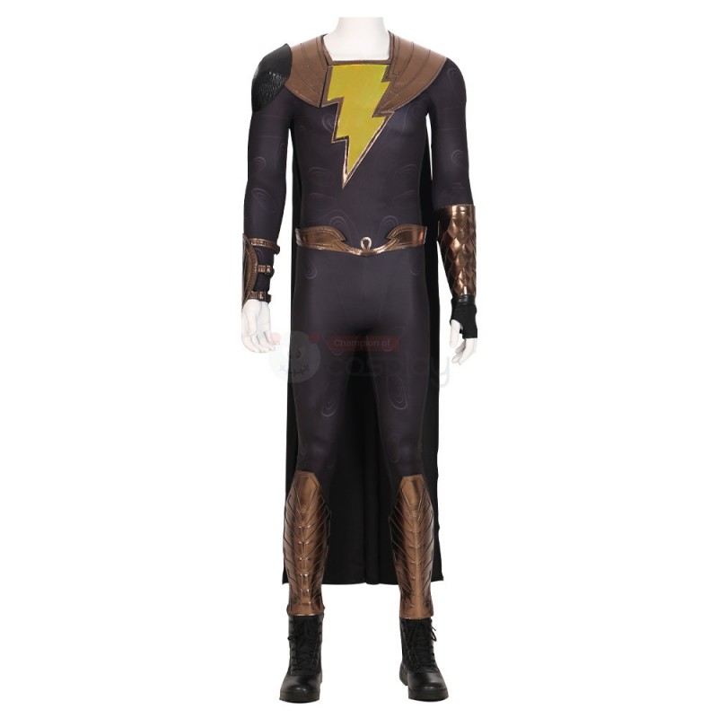 Justice League Super Villains Black Adam Cosplay Costume