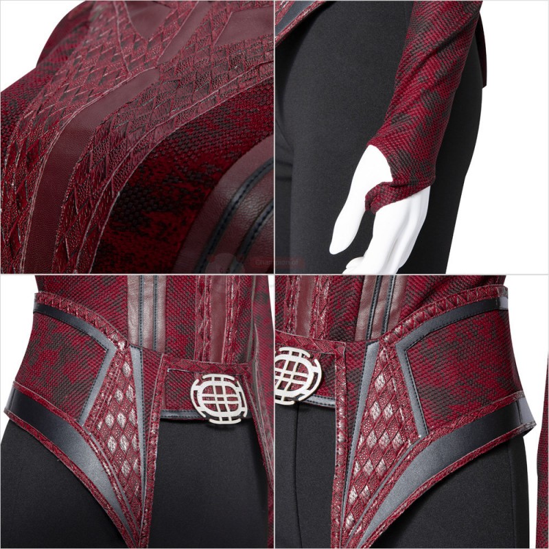 Doctor Strange in the Multiverse of Madness Scarlet Witch Cosplay Costumes